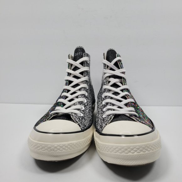Converse JW Anderson X Chuck 70 Hi Glitter Multicolor Shoes US Men's 10 Wo's 12 - Picture 3 of 8